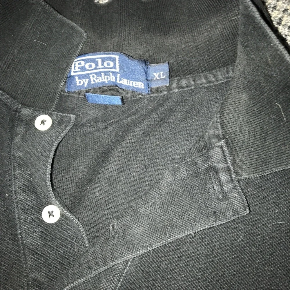 Polo‎ Ralph Lauren Mens XL Black Long Sleeve Polo Shirt